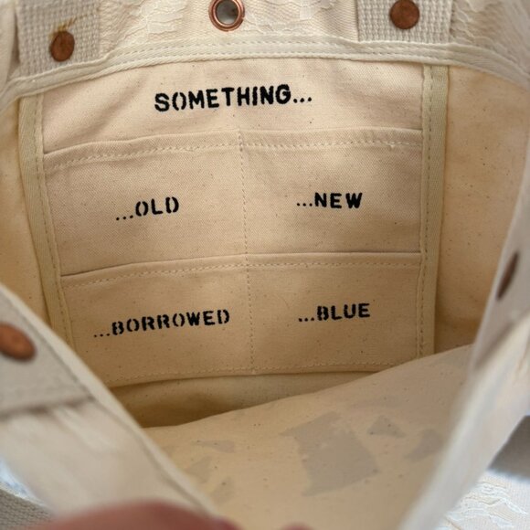 Bride Lace Tote Bag from Feed Projects - Picture 2 of 3